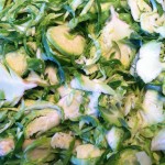 Sliced Brussel Sprouts