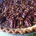 Maple Pecan Pie with Bourbon & Bacon